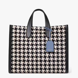 Kate Spade - Manhattan Houndstooth Large Tote